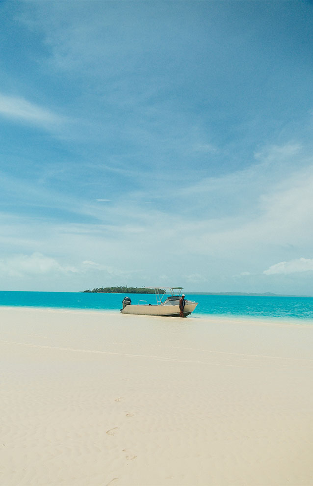 a boat on a beach