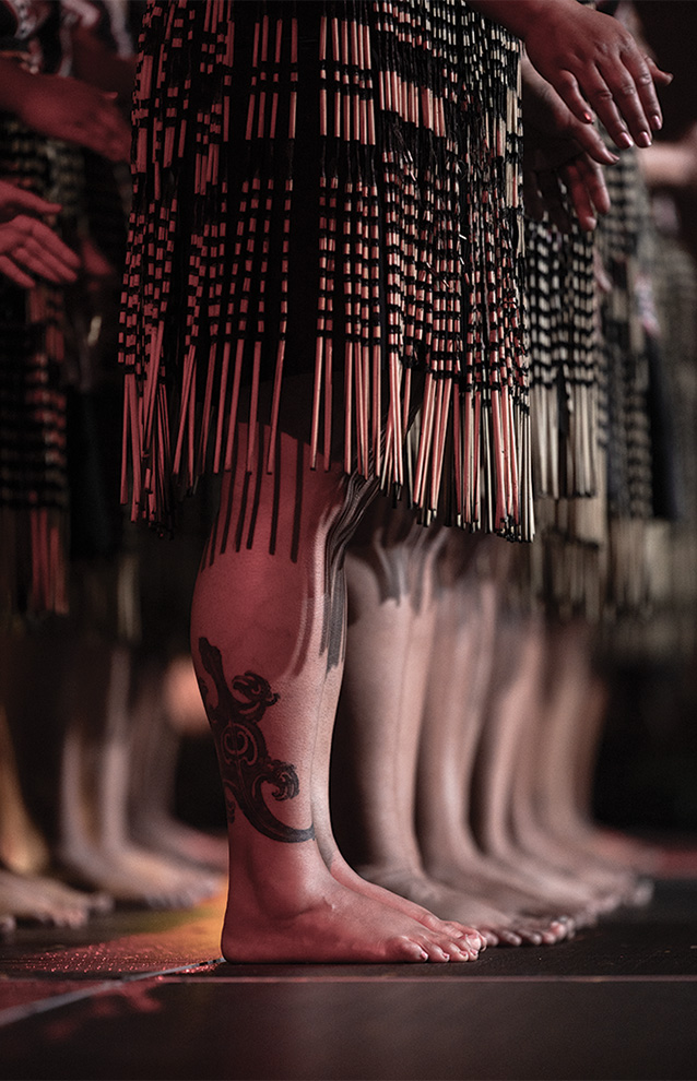 closeup of a group of people's feet